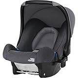 Britax Römer Babyschale Geburt - 13 Monate I 0 - 13 kg I BABY-SAFE Autositz Gruppe 0+ I Storm Grey