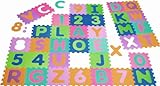 Playshoes Unisex Baby EVA-Puzzlematten 36-teilig 308738, 900 - Mehrfarbig, 36 Teile (1er Pack)